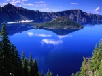 Cool island with lake